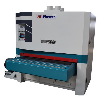 R-RP1300 Horizontal Plywood Wide Belt Sander Machine Drum Sanding Machine